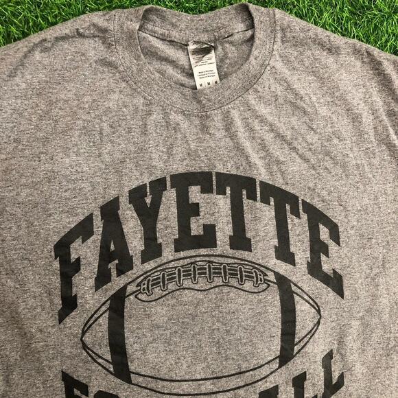 Grey Fayette Football Graphic Tee - Picture 3 of 3